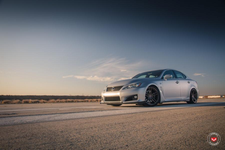  Lexus IS F on Vossen Wheels (HC-1) 2017 года  (фото 20 из 21)